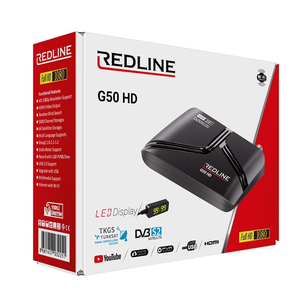 Redline G50 Full Hd Mini Uydu Alıcısı