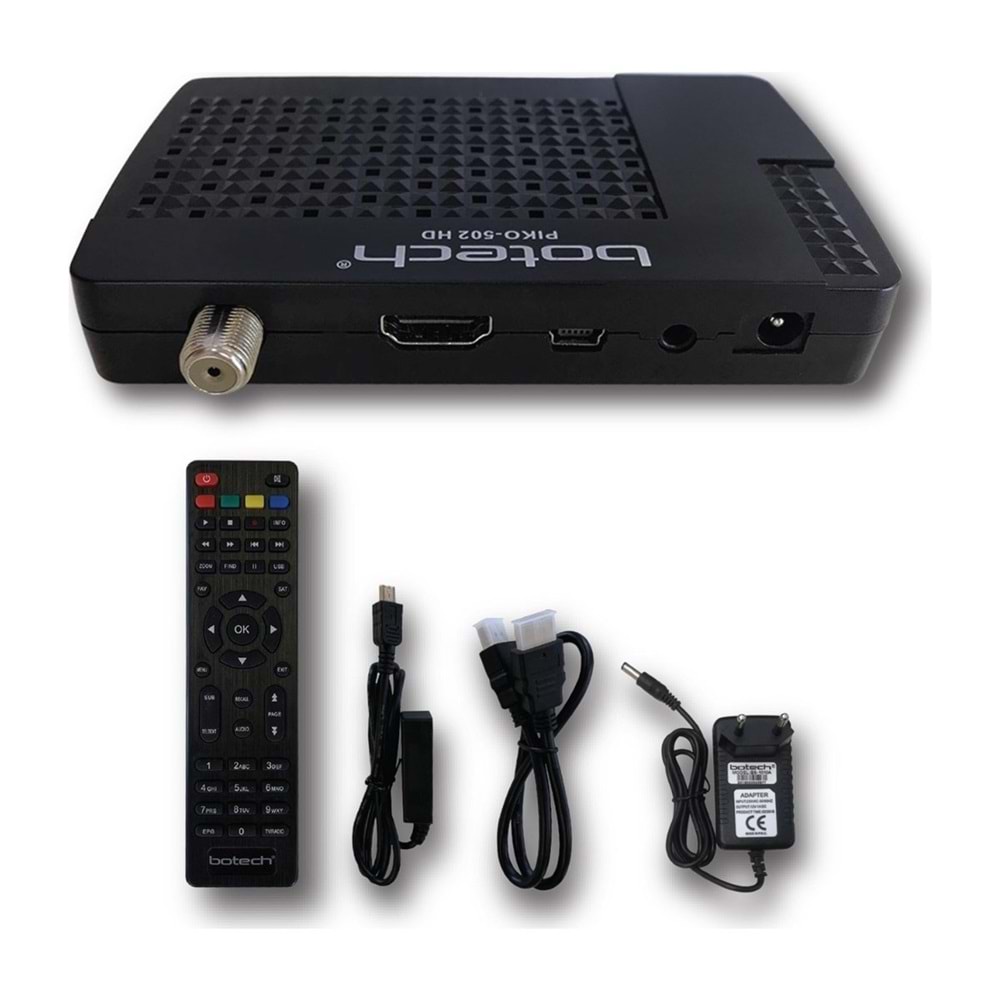 Botech Piko 502 HD Plus Uydu Alıcısı