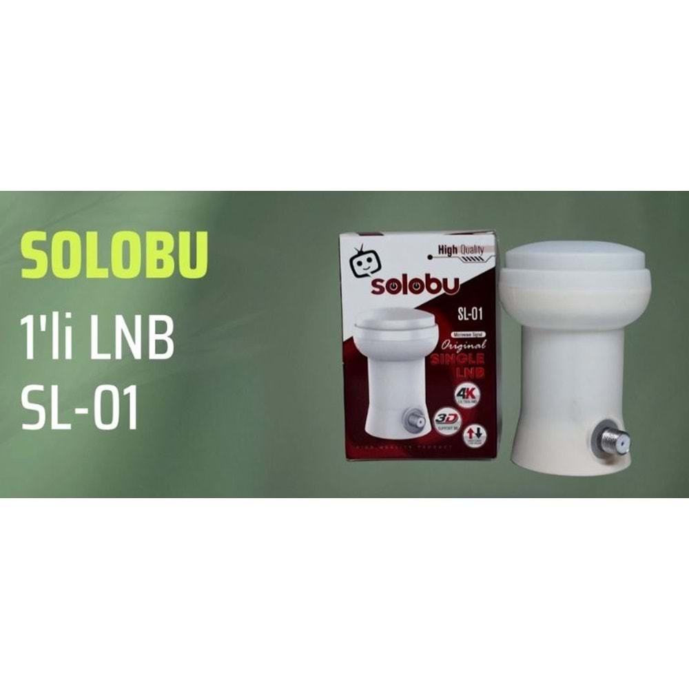 SOLOBU Tekli Lnb Full Hd 4K Uyumlu