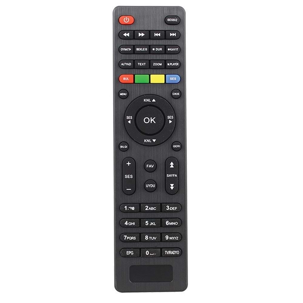 HOMATECH 1050 Mersat Vip Full HD Uydu Alıcı Kumandası