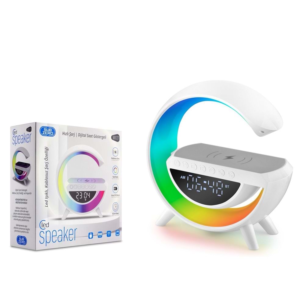 SUBZERO WR127 KABLOSUZ ŞARJLI BLUETOOTH HOPARLÖR