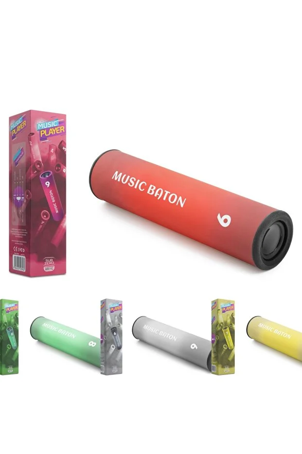 Subzero WR192 Silindir Ekstra Bass Bluetooth/Sd Müzik Çalar YEŞİL