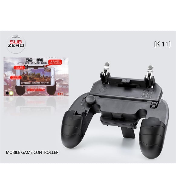 Pubg K11 Portable Game Grip Handle Gamepad Joystick (Siyah)