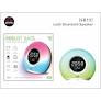 Subzero SB72 Digital Saat/Alarm/Sıcaklık Göstergeli Ledli Bluetooth Müzik Kutusu