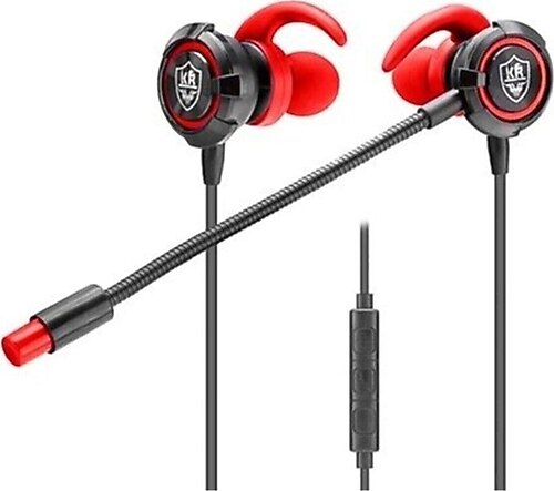 KR-GM504 Kablolu Mikrofonlu Kulak İçi Oyuncu Kulaklığı