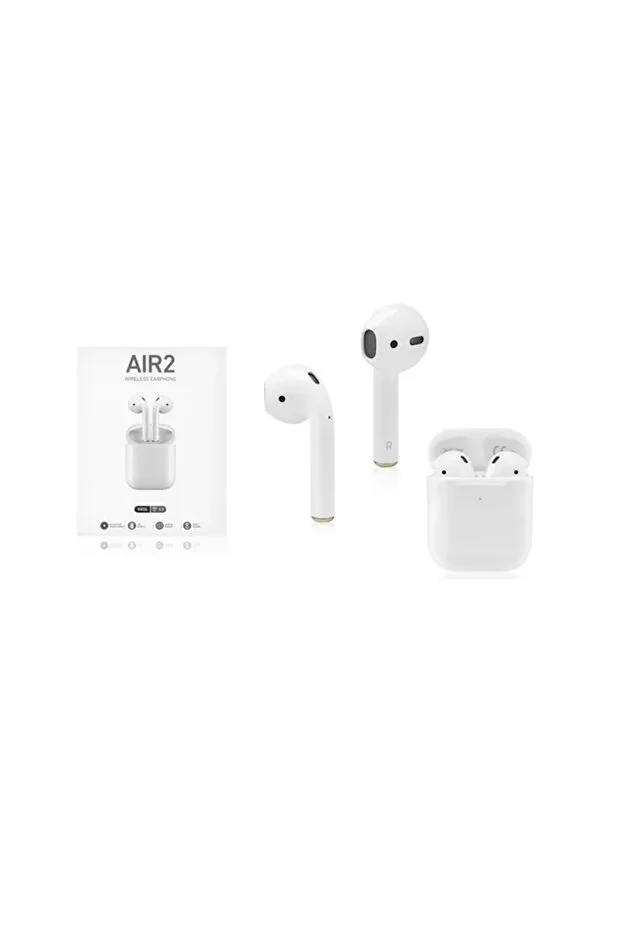 Subzero SW26 AIR2 Bluetooth Kulaklık | Beyaz, Kılıf Hediyeli, TWS Kablosuz Konfor
