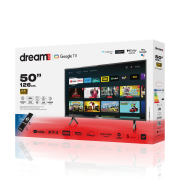 DREAMSTAR – 50” (127 cm Ekran) 4K (UHD) Frameless Google TV Televizyon