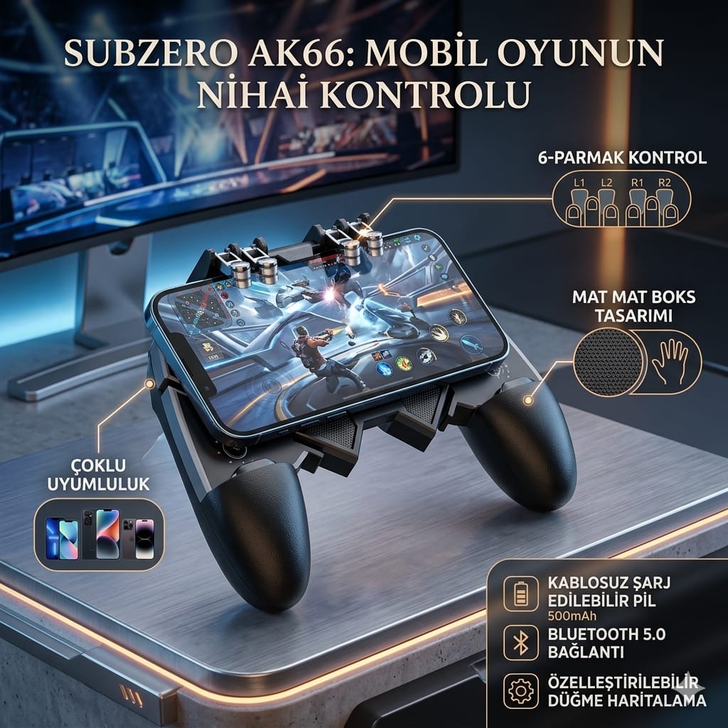  AK66 Mobil PUBG Oyun Konsolu Mobil Oyun