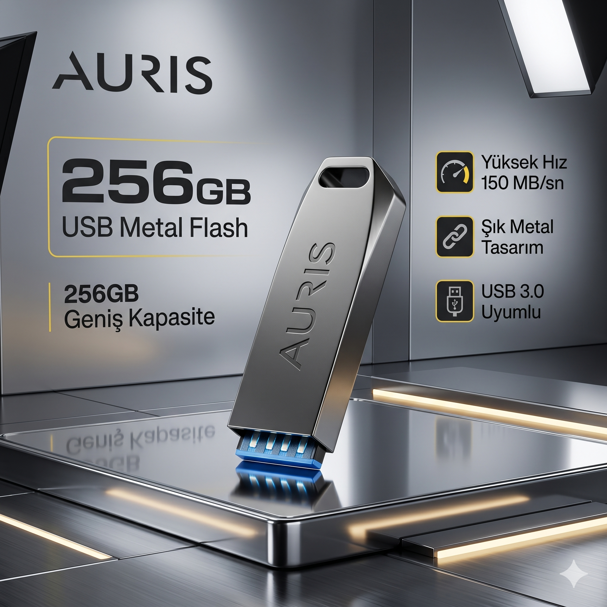 auris 256 gb flash belek 
